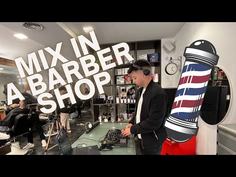 Deep & Tech House Mix in a Barber Shop (Hugel, Bad Bunny, Rosalía, Ocean Drive...)