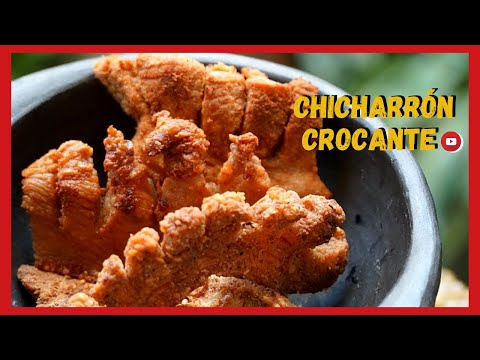 RECETA chicharrones CRUJIENTES l Como HACER CHICHARRONES de CERDO colombianos