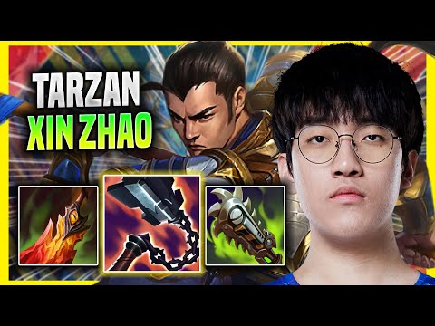 TARZAN IS A MONSTER WITH XIN ZHAO! - LNG Tarzan Plays Xin Zhao JUNGLE vs Talon! | Season 2022