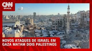 Vídeo: Gaza: novos ataques de Israel matam dois palestinos | CNN NOVO DIA