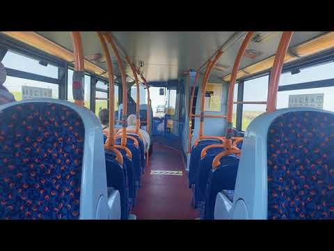 BEAST Stagecoach Sunderland Alexander Dennis Envrio 400 19114(MX07 HMY) On The E6 To South Shields