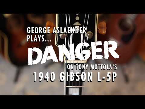 Gibson  L-5P built for Charlie Christian later owned and used by Tony Mottola Arch Top Hollow Body Electric Guitar (1940), ser. #96515, black hard shell case. image 26