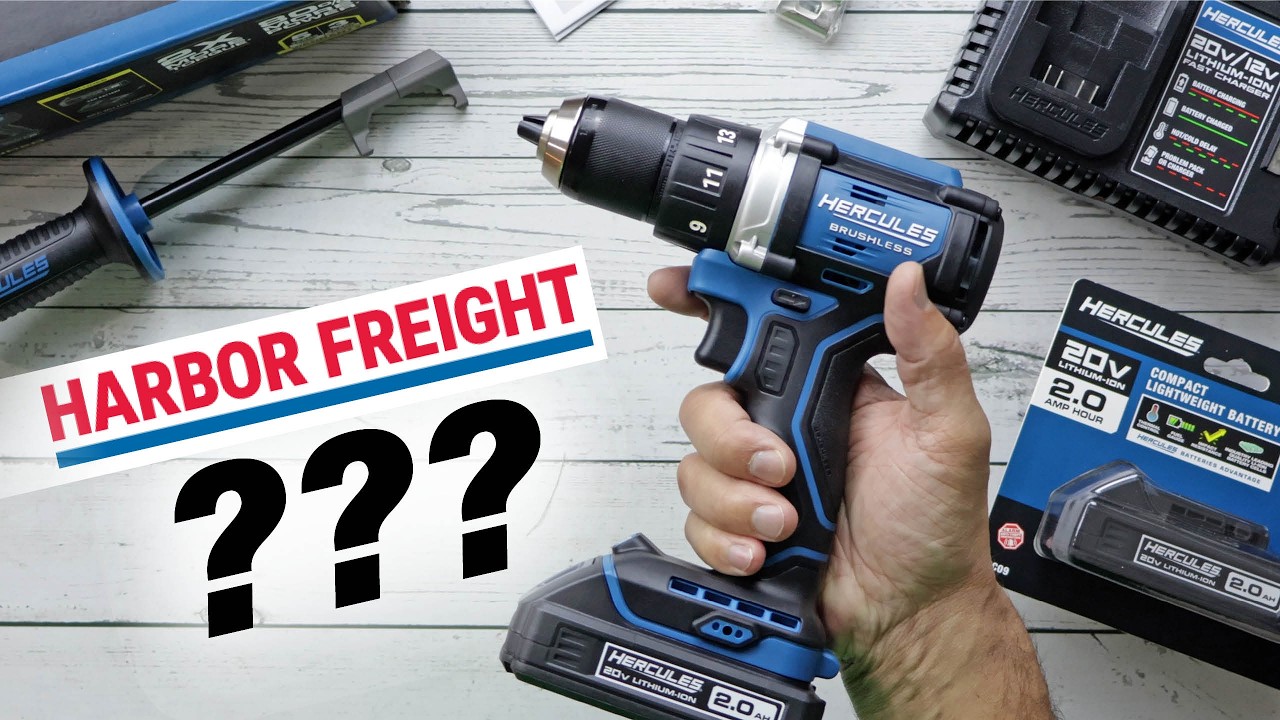 Are Hercules 20v Tools REALLY Worth It from Harbor Freight?