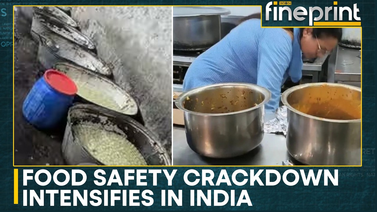 Crackdown at Popular Establishments Across Maharashtra, B'luru Kitchens Inspected | WION Fineprint