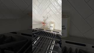stove top deep clean! #asmr #cleaning