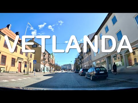 Vetlanda, Småland. Sweden / Driving Video