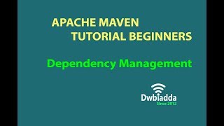 Dependency Management | Maven videos