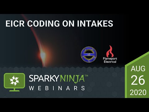 EICR coding on intakes with John Ward and Paul Meenan
