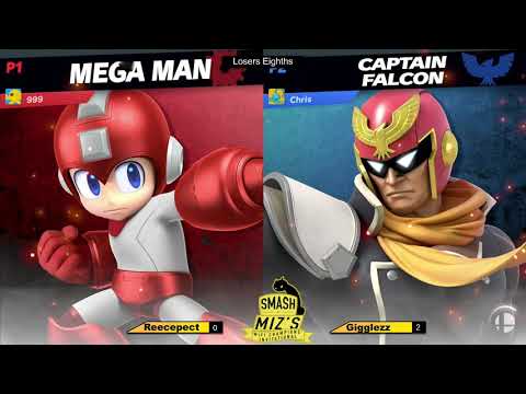 Smash @ Miz's Champions' Invitational - Reecepect (Mega Man) vs. Gigglezz (Falcon) Losers Eighths