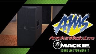 Video thumbnail for Mackie DRM315 - American Musical Supply by American Musical Supply