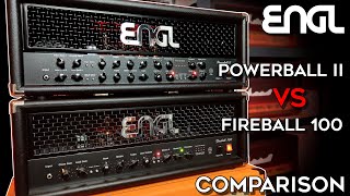 Video thumbnail for ENGL Fireball 100 vs Powerball II Comparison! by Sonic Drive Studio