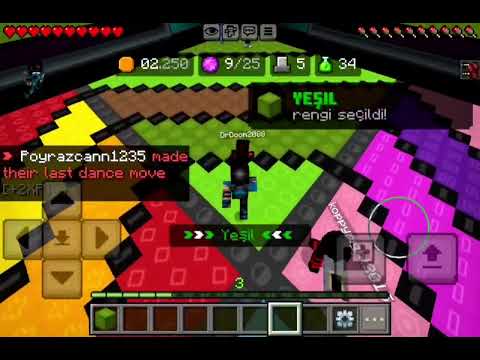 Minecraft'a istop oynamak | minecraft block party