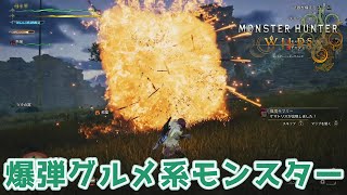 衝撃行動！チャタカブラは爆弾がお好き！？【モンスターハンターワイルズ】