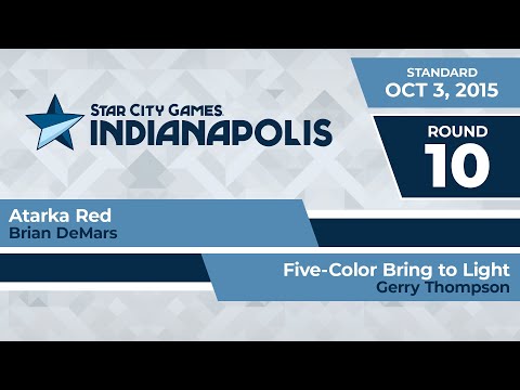 SCGINDY: Round 10 - Brian Demars vs Gerry Thompson | Standard