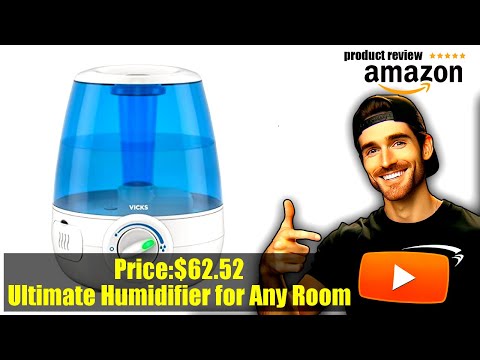 Buy Vicks Filter-Free Ultrasonic Humidifier. #1 Brand Recommended by Pediatricians*. 1.2 Gal