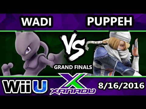 S@X 163 - 7S | Puppeh (Sheik) Vs. WaDi (Mewtwo) Grand Finals - Smash Wii U - Smash 4