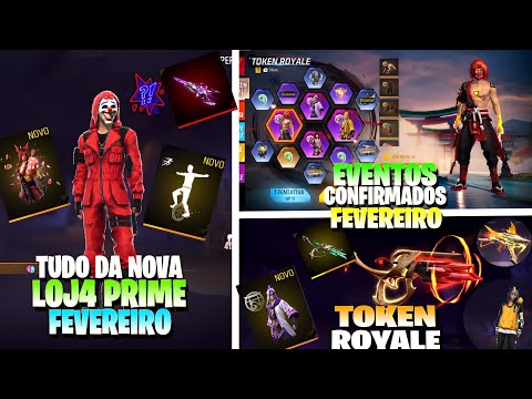 NEW EVENTS CONFIRMED FOR FEBRUARY IN FREE FIRE! NEW PRIME STORE, TOP CRIMINAL RETURNS AND MUCH MORE!