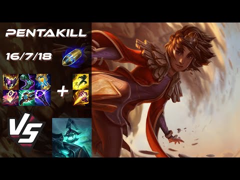 JUNGLE Taliyah vs Hecarim [PENTAKILL] - EU Challenger Patch 14.24