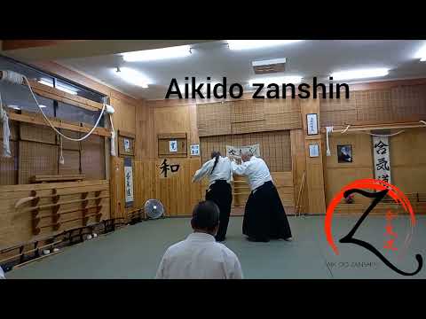Aikido zanshin - One day training in dojo - #合気道  #Aikido
