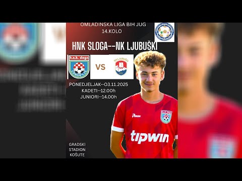 HNK Sloga - NK Ljubuški | kadeti sezona 2025/2026.