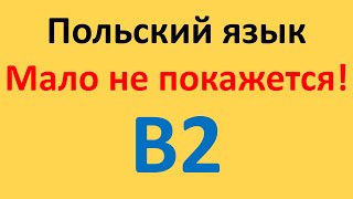 Польский язык. Уровень В2. Все уроки в одном видео.