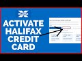 How to Activate Halifax Credit Card Account 2022? Halifax Credit Card Activation