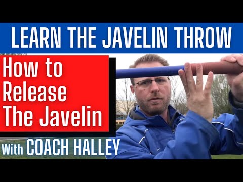 Javelin Throw -  How to Release the Javelin off the Fingers