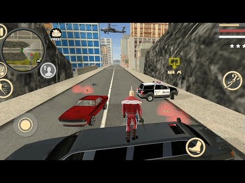 Rope Hero: Vice Town(Rope Hero bridge camping)Rope Hero Destroy All Vehicles on Bridge - Gameplay HD