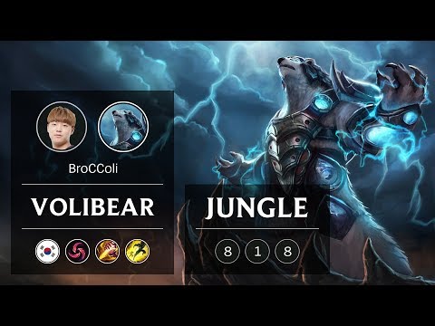 Volibear Jungle vs Lee Sin - KR Grandmaster Patch 9.3