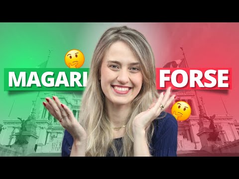 Expressões 'MAGARI' e 'FORSE' em ITALIANO: Como usá-las corretamente  | Italiano para iniciantes