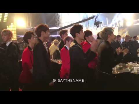 SEVENTEEN react to EXO - Love Me Right @ SMA