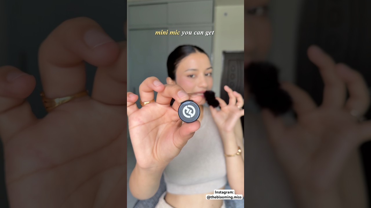 ￼The Best Wireless Mini Mic for Content Creators 2025 ( Hollyland Lark M2) 😳 🎙️ #wirelessmic #mic