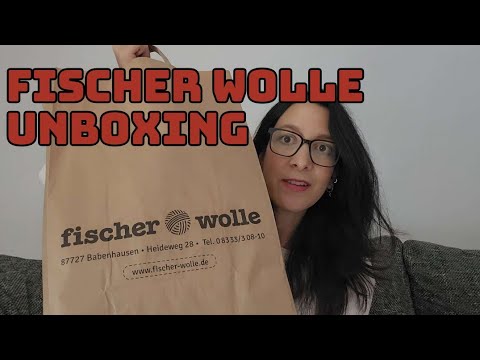 Fischer Wolle Unboxing: My new wool haul