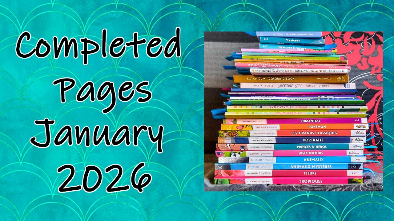 Completed Pages | January 2026 🎨