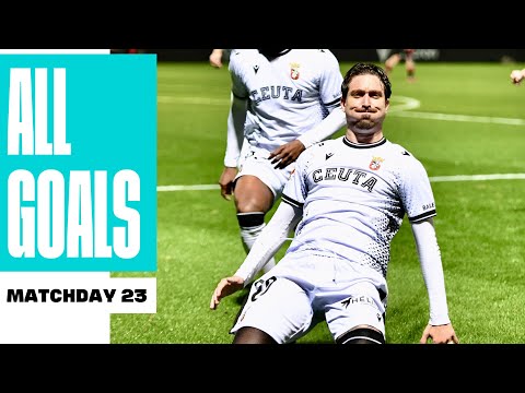 TODOS los GOLES de la JORNADA 23 de LALIGA HYPERMOTION 2025/26