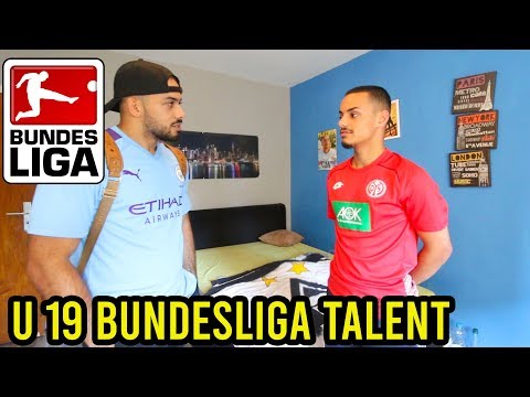 U 19 Bundesliga Mainz 05 Talent zeigt uns sein Leben!