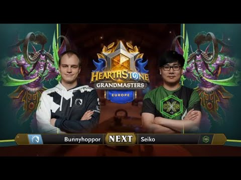 Bunnyhoppor vs Seiko - Division A - Hearthstone Grandmasters Europe 2020 Season 1 - Week 5