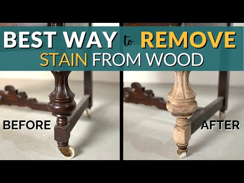 image-Will paint thinner remove stain from wood?