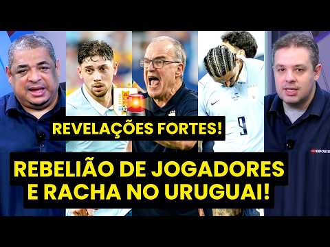 O PAU QUEBROU NO URUGUAI? “FOI REVELADO que os JOGADORES SE REBELARAM, e o BIELSA…” RACHA na COPA!