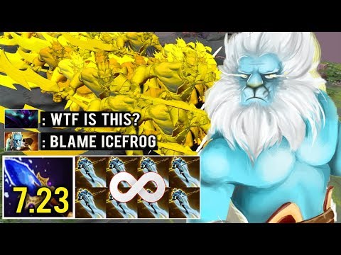 NEW MOST CANCER EVER 7.23 Scepter Lancer No CD Phantom Rush Crazy Chase To Death WTF Imba Dota 2