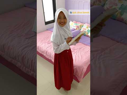 DAILY OUTFIT VLOG SEKOLAH NOURA SENIN-SABTU ☺️😊🌷🌸 #dailyvlog #outfit