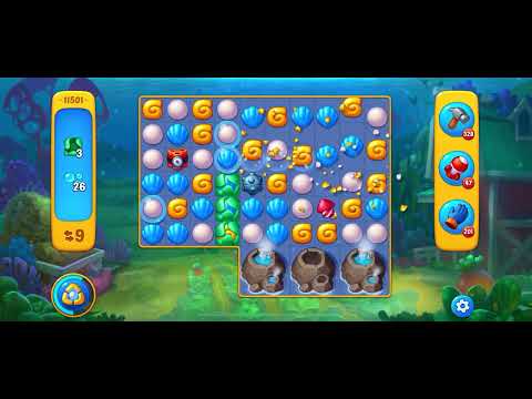 Fishdom level 11501 no boosters フィッシュダム ノーマル