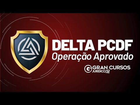 DELTA PCDF - Operação aprovado – Direito Ambiental com Prof. Nilton Coutinho