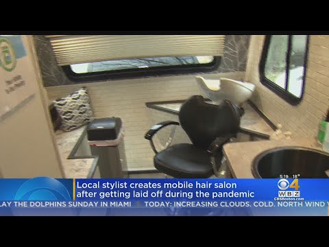 Hair Stylist Opens Full Service Mobile Salon To Keep...