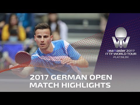 2017 German Open Highlights: Zhang Jike vs Tiago Apolonia (R1)