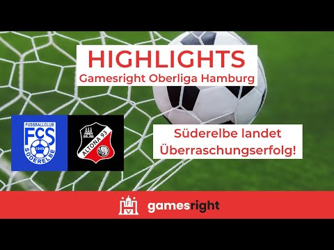 28. Spieltag Gamesright Oberliga Hamburg Highlights FC Süderelbe - Altona 93