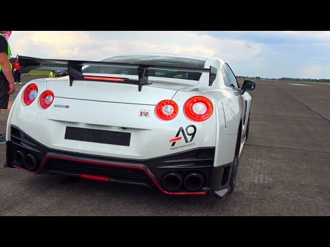 900HP Nissan GTR R35 Launch Control Acceleration SOUND
