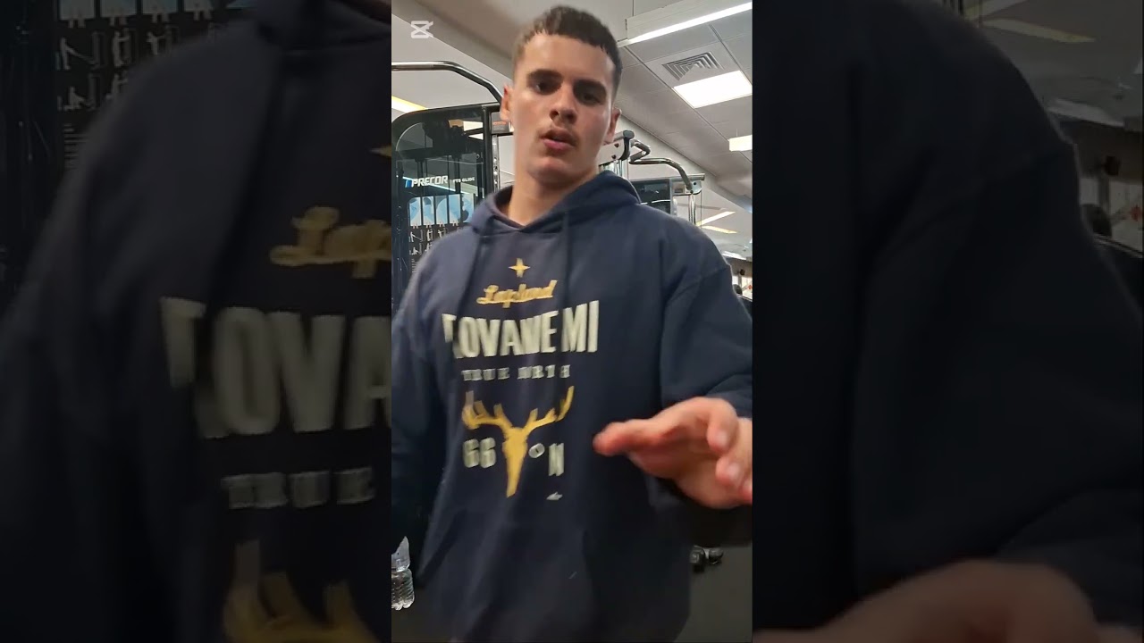 DAY 1- First video,push day. (NO SOUND)