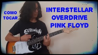 Pink Floyd - Interstellar Overdrive com TABS - Tutorial/Aula de Guitarra