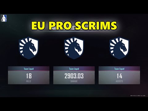 TEAM LIQUID Clib, Jeemzz, Svetlana & mxey - 18 KILLS! - EU PRO SCRIMS - PUBG